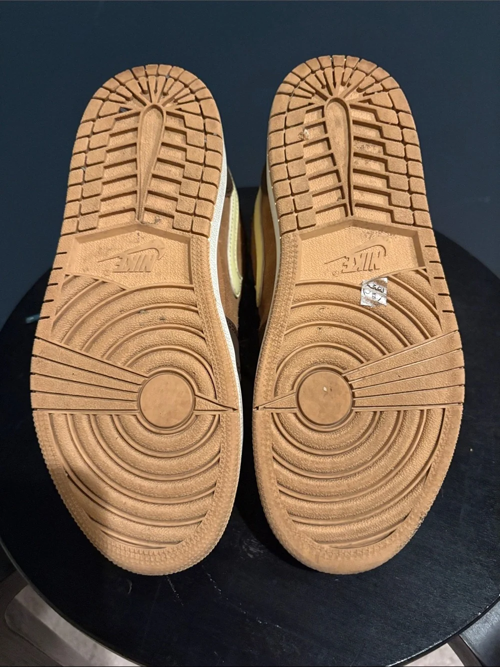 Kids Air Jordan Suede Sneakers in Brown and Teal